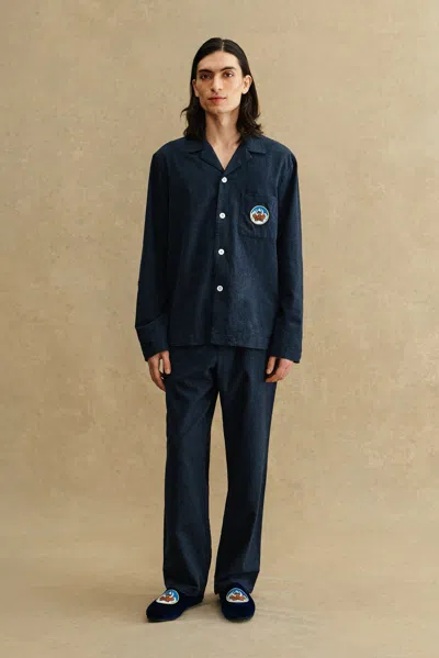 A Days March Owe Mammoth Pyjamas In Blue