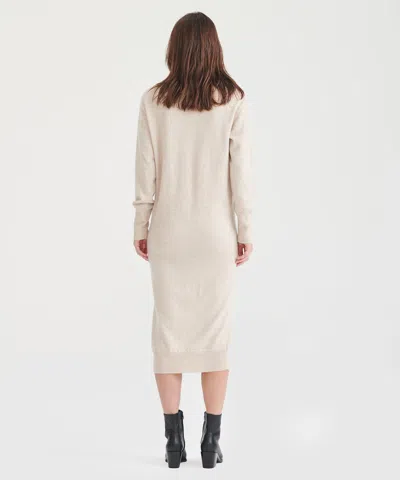 Naadam Signature Cashmere V-neck Dress In Brown