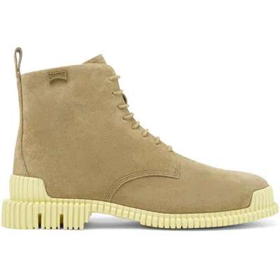 Camper Pix Suede Ankle Boots In Brown