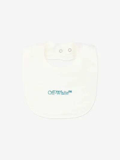 Off-white Baby Boys Bookish Watercolour Romper Set In White