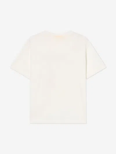 Off-white Kids Big Bookish Splat T-shirt In White