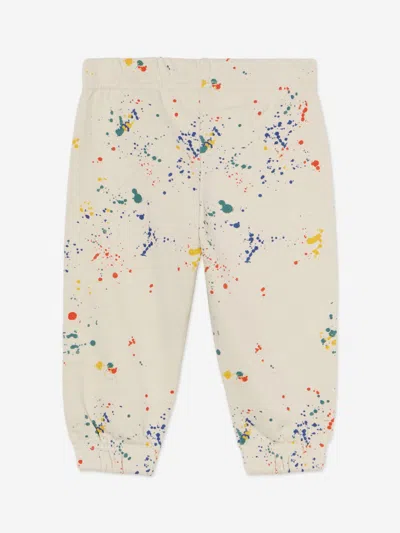 Off-white Baby Boys Aop Splat Joggers In Neutral