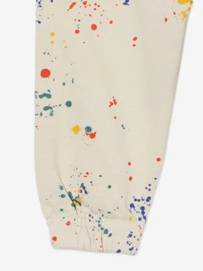 Off-white Baby Boys Aop Splat Joggers In Neutral