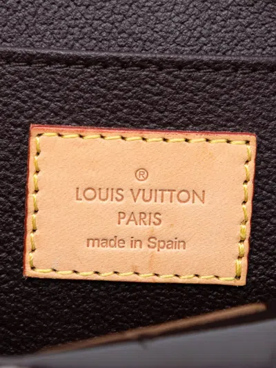 Pre-owned Louis Vuitton 2019 Monogram Vernis Cosmetic Pouch In Purple