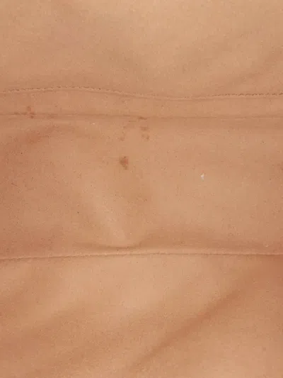 Pre-owned Gucci 2016-2025 Small Gg Marmont Matelasse Gg Canvas And Leather Crossbody Bag In Brown