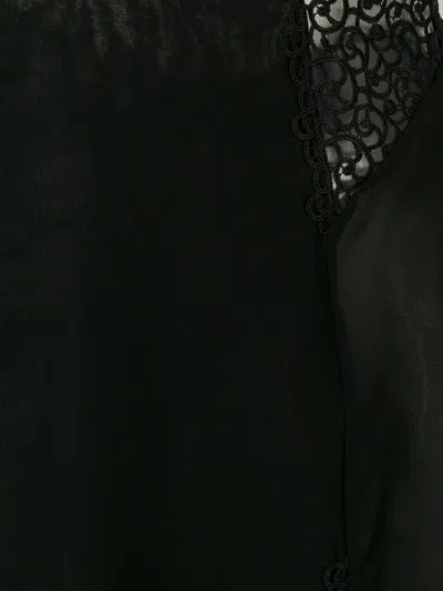 La Perla Macrame Tale Chemise Camisole In Black
