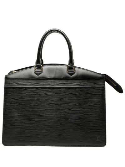 Pre-owned Louis Vuitton 1990-2000 Epi Riviera Handbag In Black
