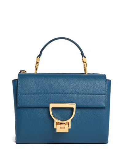 Coccinelle Small Arlettis Cross Body Bag In Blue