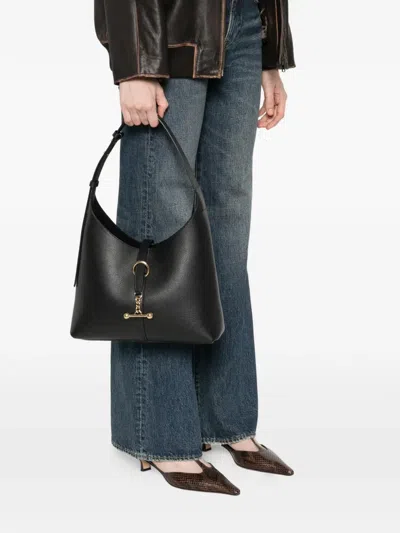 Strathberry Kite Shoulder Bag In Black