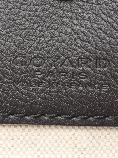 Pre-owned Goyard 2010-2025 Ine Saint Louis Gm Tote Bag In Black
