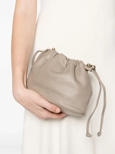 Strathberry Charlotte Clutch Bag In Neutral