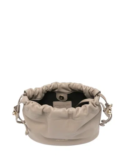 Strathberry Charlotte Clutch Bag In Neutral