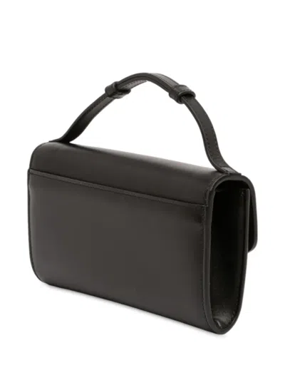 Pre-owned Gucci 2016-2025 Mini Leather Zumi Satchel In Black