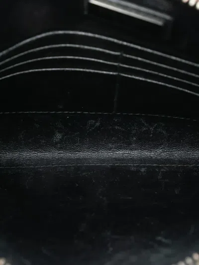 Pre-owned Prada 2010-2025 Saffiano Clutch Bag In Black