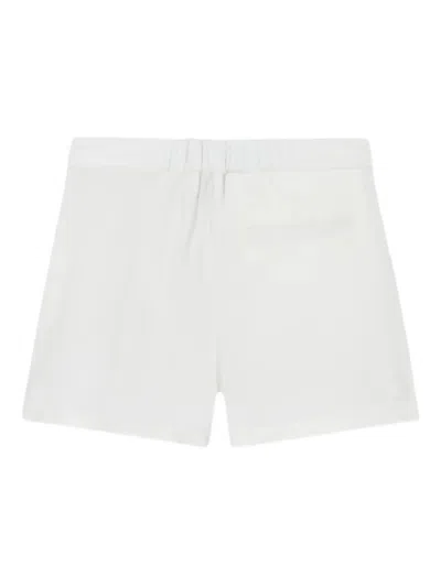Versace Stripe-detail Shorts In White