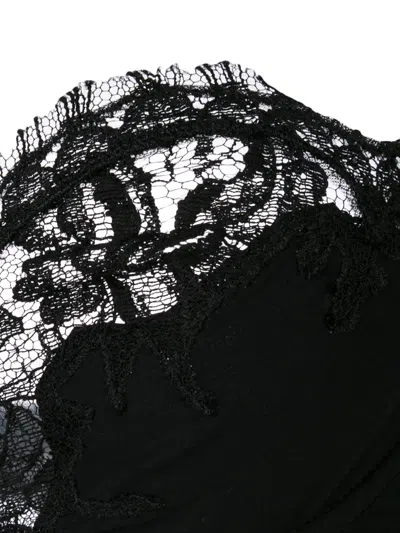 La Perla Lace Story Balconette Bra In Black