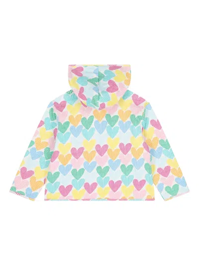 Agatha Ruiz De La Prada Heart Hooded Jacket In White