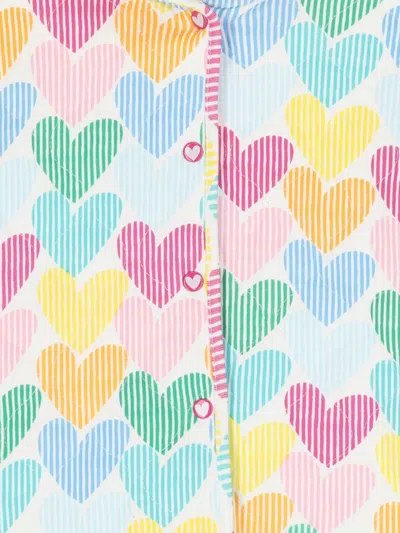 Agatha Ruiz De La Prada Heart Hooded Jacket In White