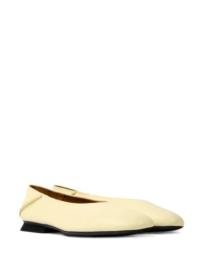 Camper Casi Myra Leather Ballet Flats In Neutral