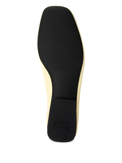 Camper Casi Myra Leather Ballet Flats In Neutral