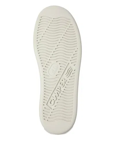 Camper Runner Leather Sneakers In Brown