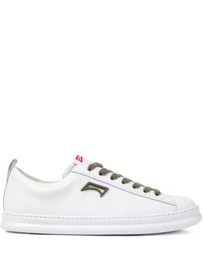 Camper Logo Patch Sneakers In White