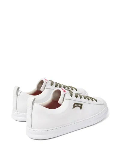 Camper Logo Patch Sneakers In White