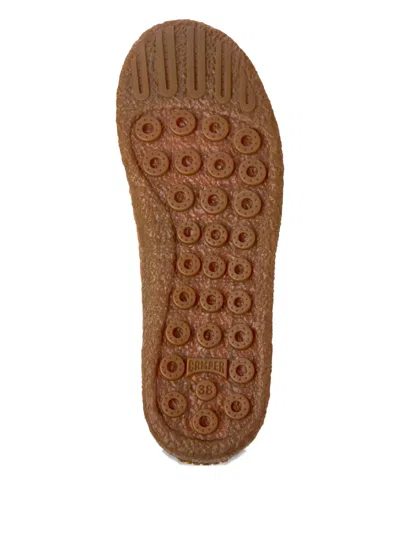 Camper Peu Terreno Suede Lace-up Sneakers In Neutral