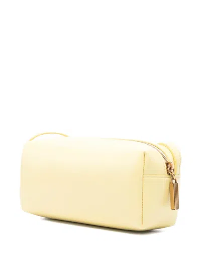 Khaite Kye Zipped Mini Bag In Yellow