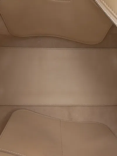 Pre-owned Ferragamo 2021 Small Leather Nolita Tote Bag In Brown