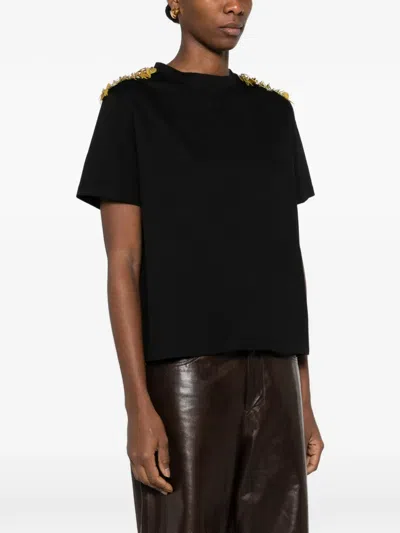 Parlor Sequin-appliqué T-shirt In Multi