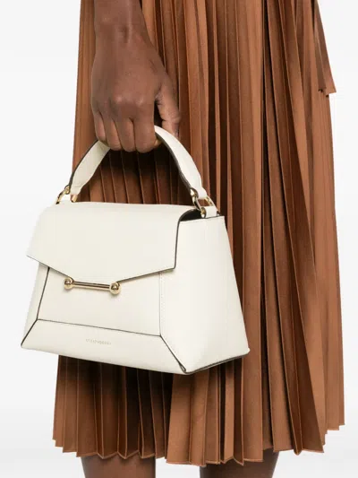 Strathberry Nano Mosaic Tote Bag In Neutral