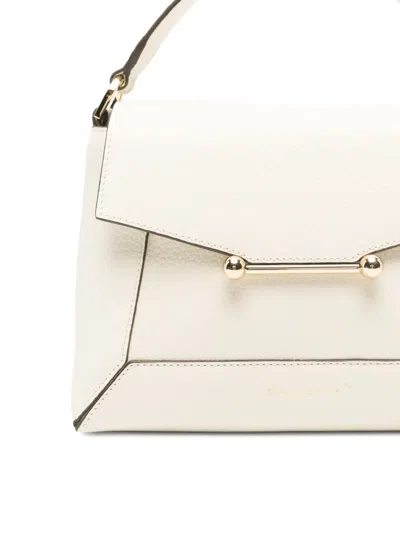 Strathberry Nano Mosaic Tote Bag In Neutral