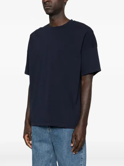 American Vintage Fizvalley Short-sleeve T-shirt In Blue