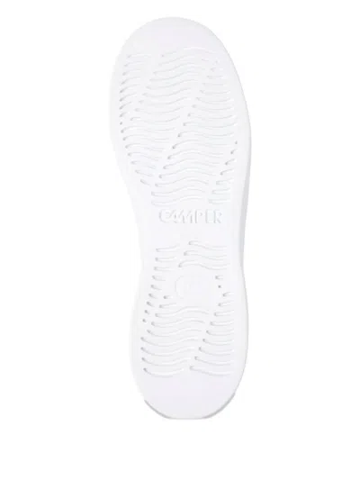 Camper Runner Up Leather Sneakers In Blue