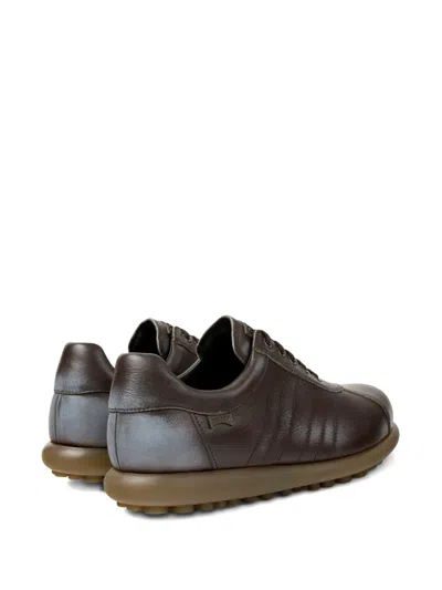 Camper Pelotas Leather Sneakers In Brown