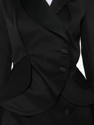 Vivienne Westwood Stormy Shawl-lapel Button Blazer In Black