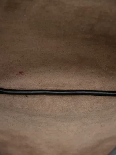 Pre-owned Fendi 2010-2025 Small Leather Croissant Hobo Bag In Black