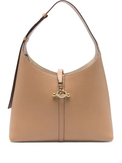 Strathberry Maxi Kite Shoulder Bag In Nude