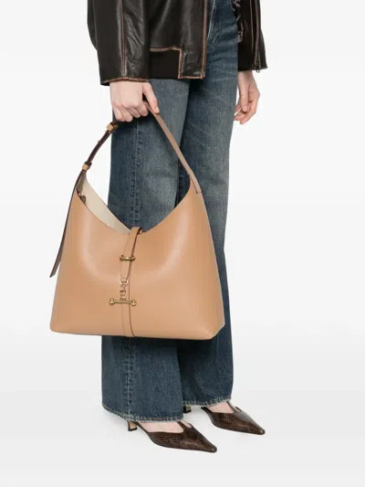 Strathberry Maxi Kite Shoulder Bag In Nude