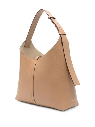 Strathberry Maxi Kite Shoulder Bag In Nude