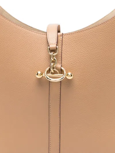 Strathberry Maxi Kite Shoulder Bag In Nude