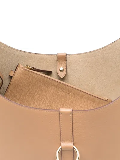 Strathberry Maxi Kite Shoulder Bag In Nude