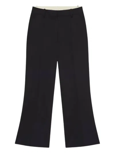 Co Collection Cropped-leg Trousers In Black