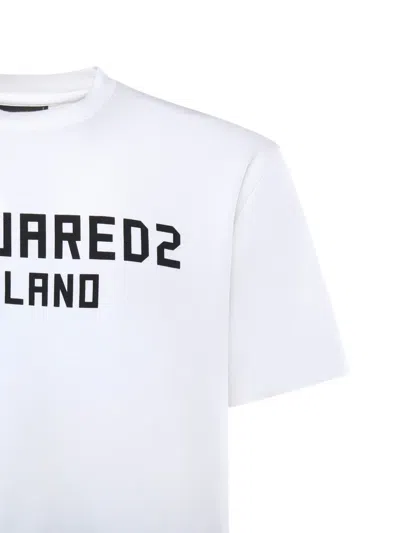 Dsquared2 T-shirts And Polos In White