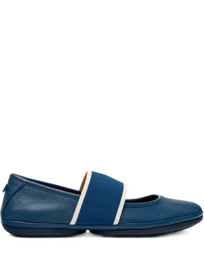 Camper Right Nina Elastic Ballet Flats In Blue