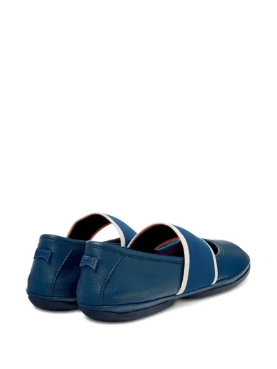 Camper Right Nina Elastic Ballet Flats In Blue