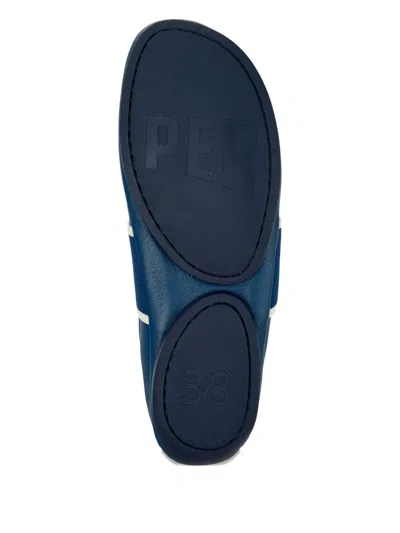 Camper Right Nina Elastic Ballet Flats In Blue
