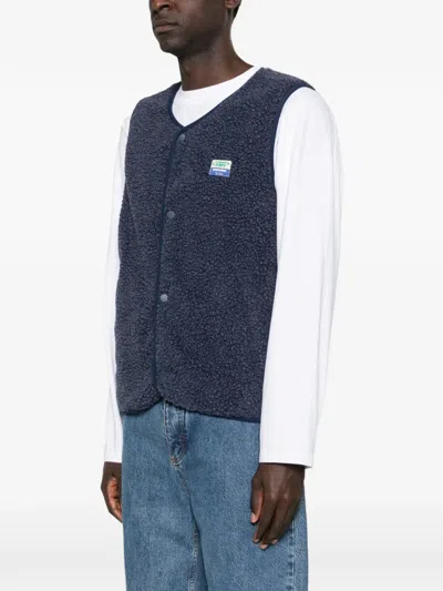 American Vintage Hoktown Gilet In Blue