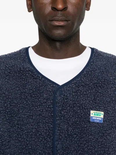 American Vintage Hoktown Gilet In Blue